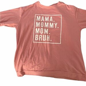 Kids Graphic Pink Sweatshirt